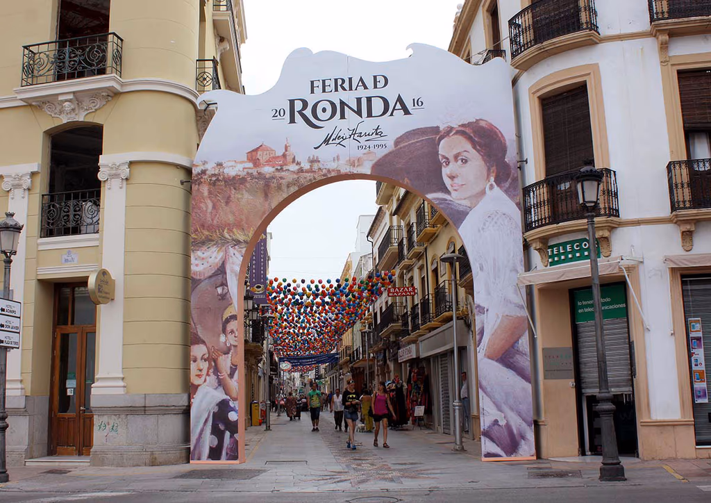 portada feria ronda diseño