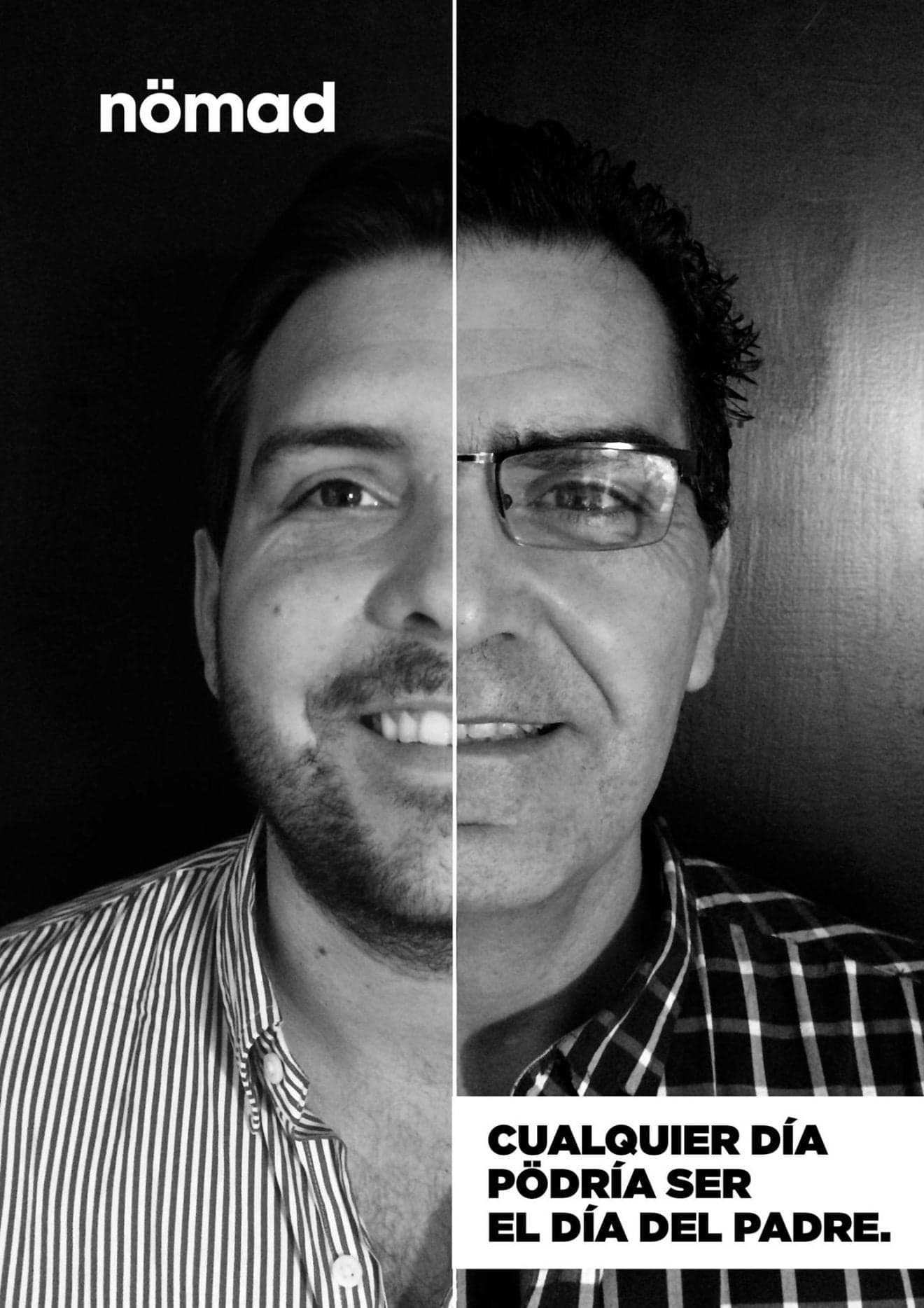 Gráfica de Nömad homenajeando a los padres con motivo del Día del Padre
