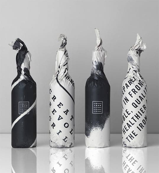 Restyling de marca y packaging de Iron Grill realizado por End of Work
