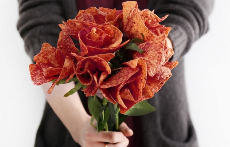 san valentín doritos