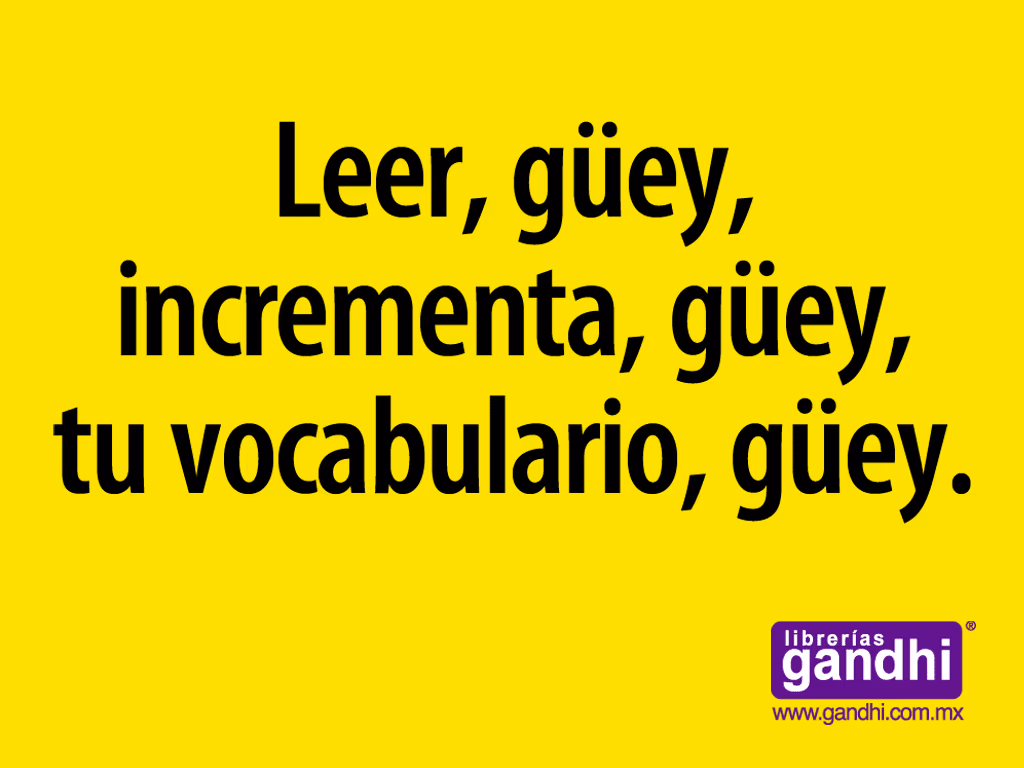 Campaña publicitaria de Gandhi con mensaje directo y creativo