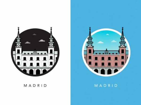 imagen destacada del post Magnificas ilustraciones de lugares de Europa