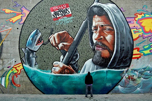 imagen destacada del post Mr Dheo, el graffiti que mezcla lo antiguo con lo nuevo.