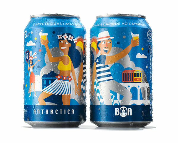 diseño cerveza antarctica