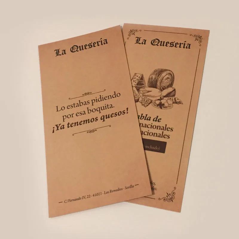 quesería diseño design promoción