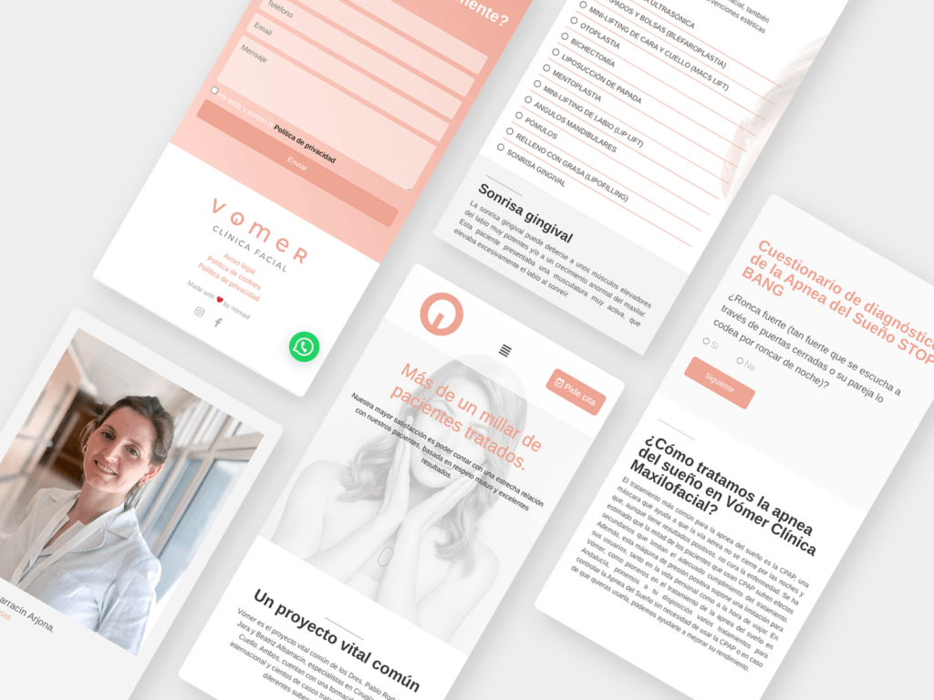 Web-responsive-clinica-estetica-vomer