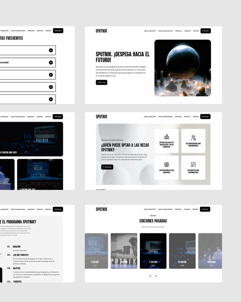 imagen destacada del caso de éxito Web corporativa para programa