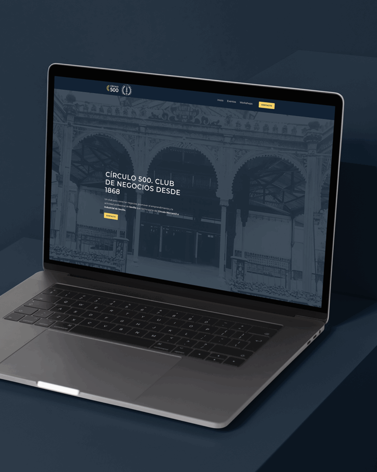 imagen destacada del caso de éxito Web corporativa para club